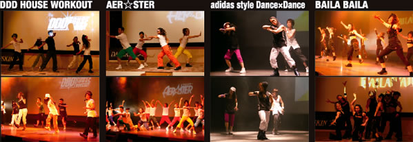 DDD WORKOUT SERIES SHOW CASE写真